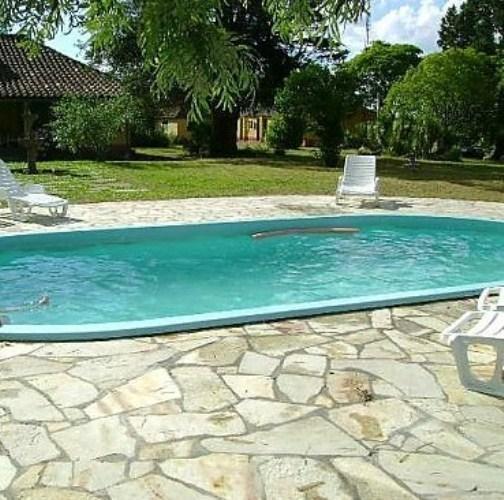 Pousada Chacara Das Roseiras Bage Luaran gambar